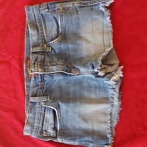 Joe's denim jean shorts size waist 25